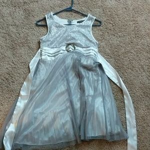 Silver Party Dress MyMichelle
